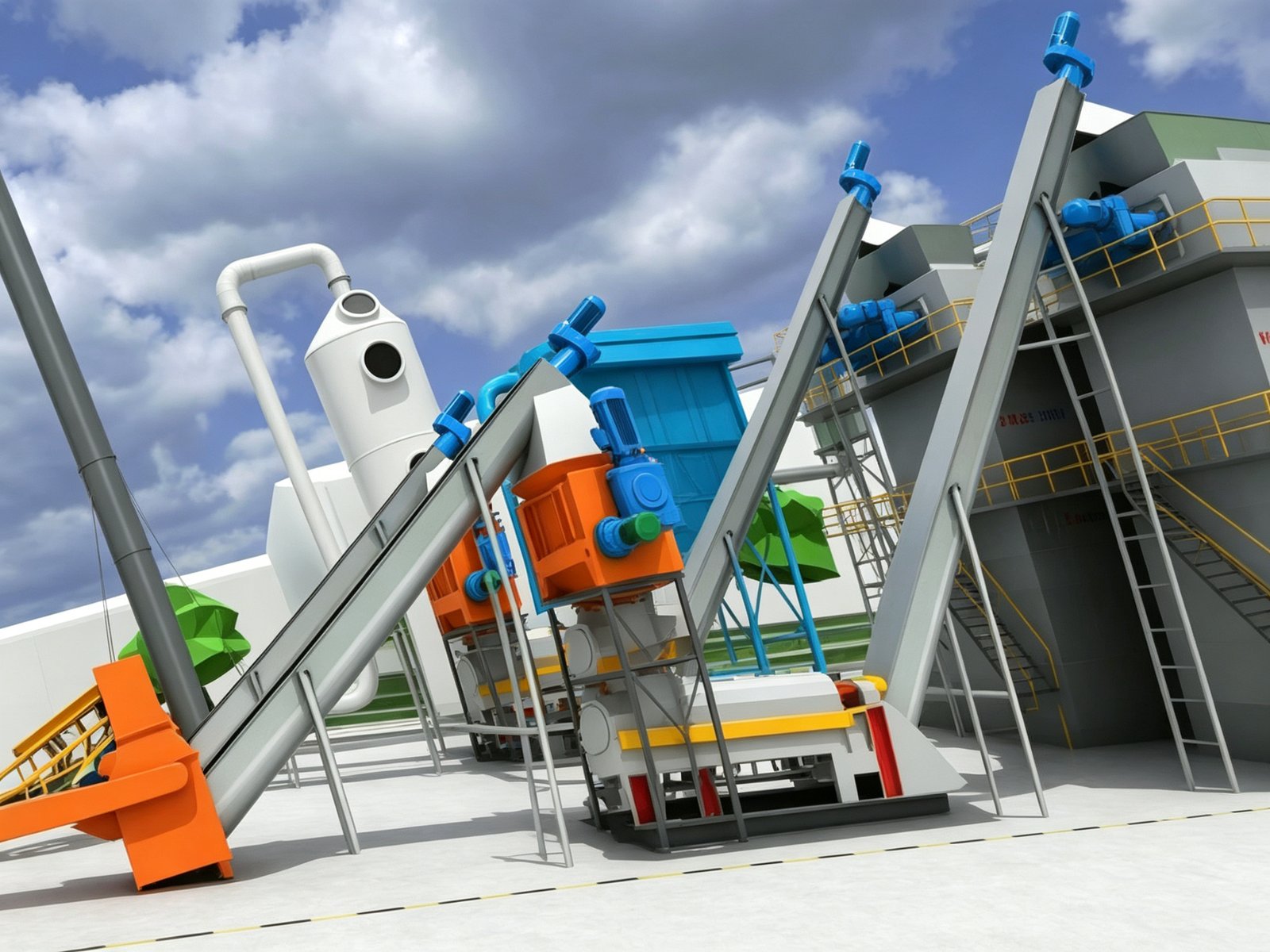 Biomass and MSW Treatment System