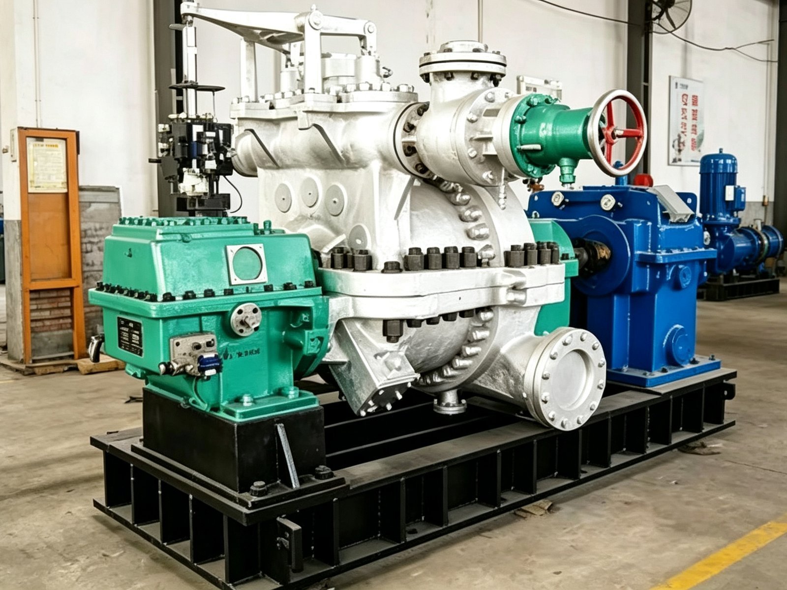 1MW Condensing Steam Turbine Generator Unit