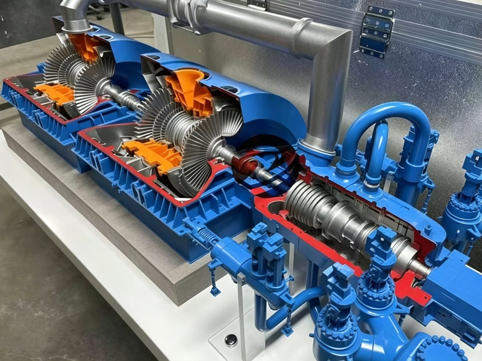 1MW Condensing Steam Turbine Generator Unit