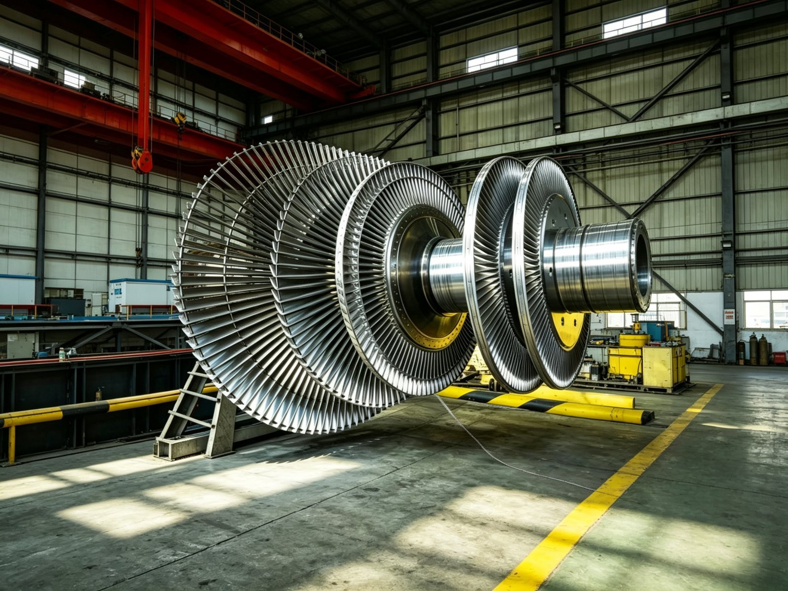 Top Gas Recovery Turbine Unit Rotor