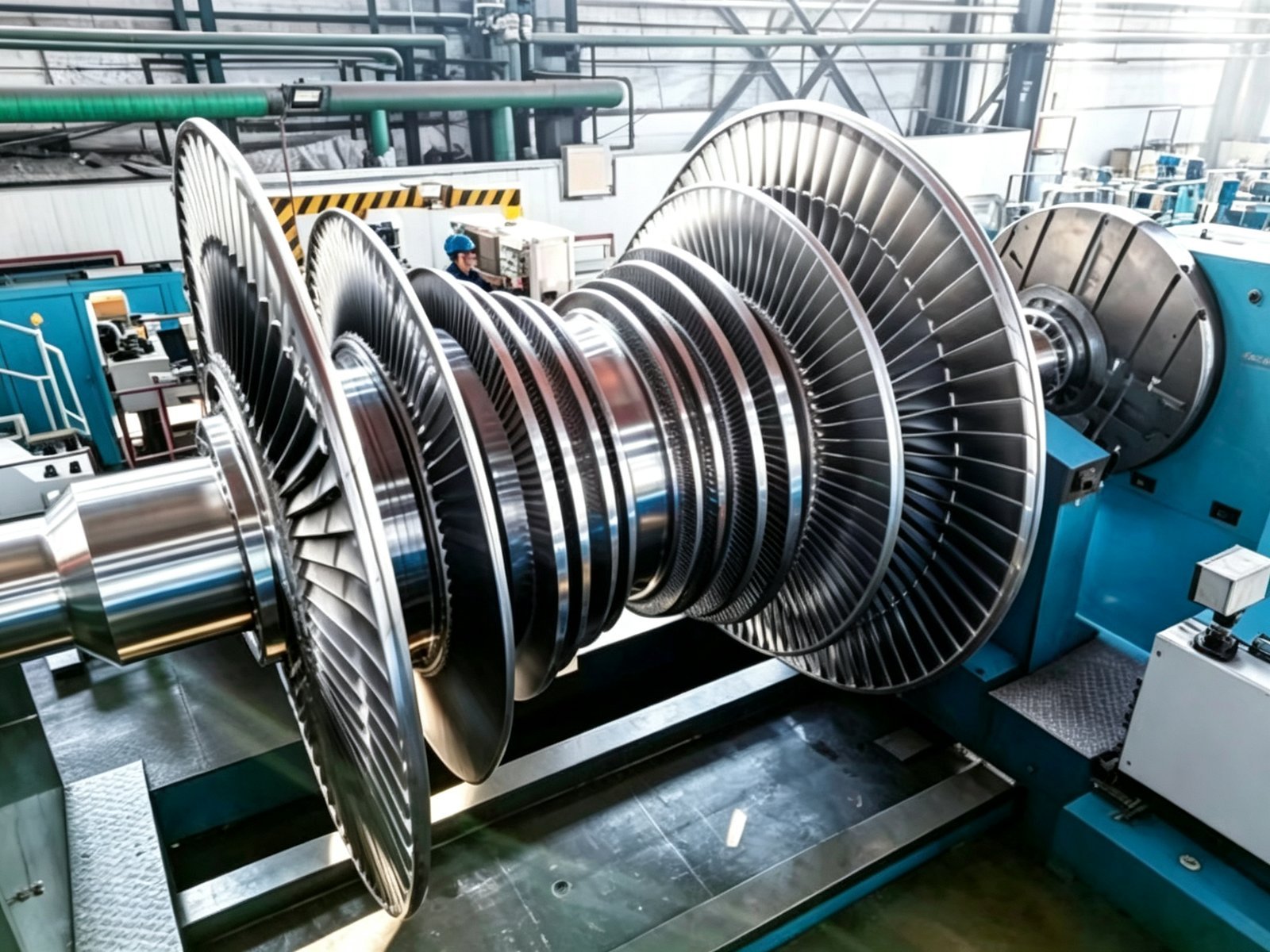 Top Gas Recovery Turbine Unit Rotor